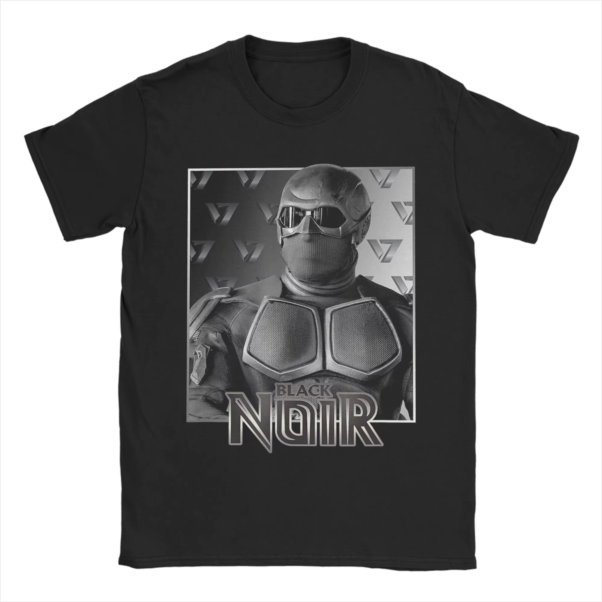T-shirts pour hommes The Boys, noir, Portrait, nouveauté, en coton, à manches courtes, col rond, nou