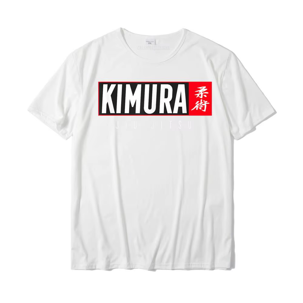 Kimura - T-shirt Jiu Jitsu - BJJ - T-shirts d'arts martiaux brésiliens avec design graphique en coto