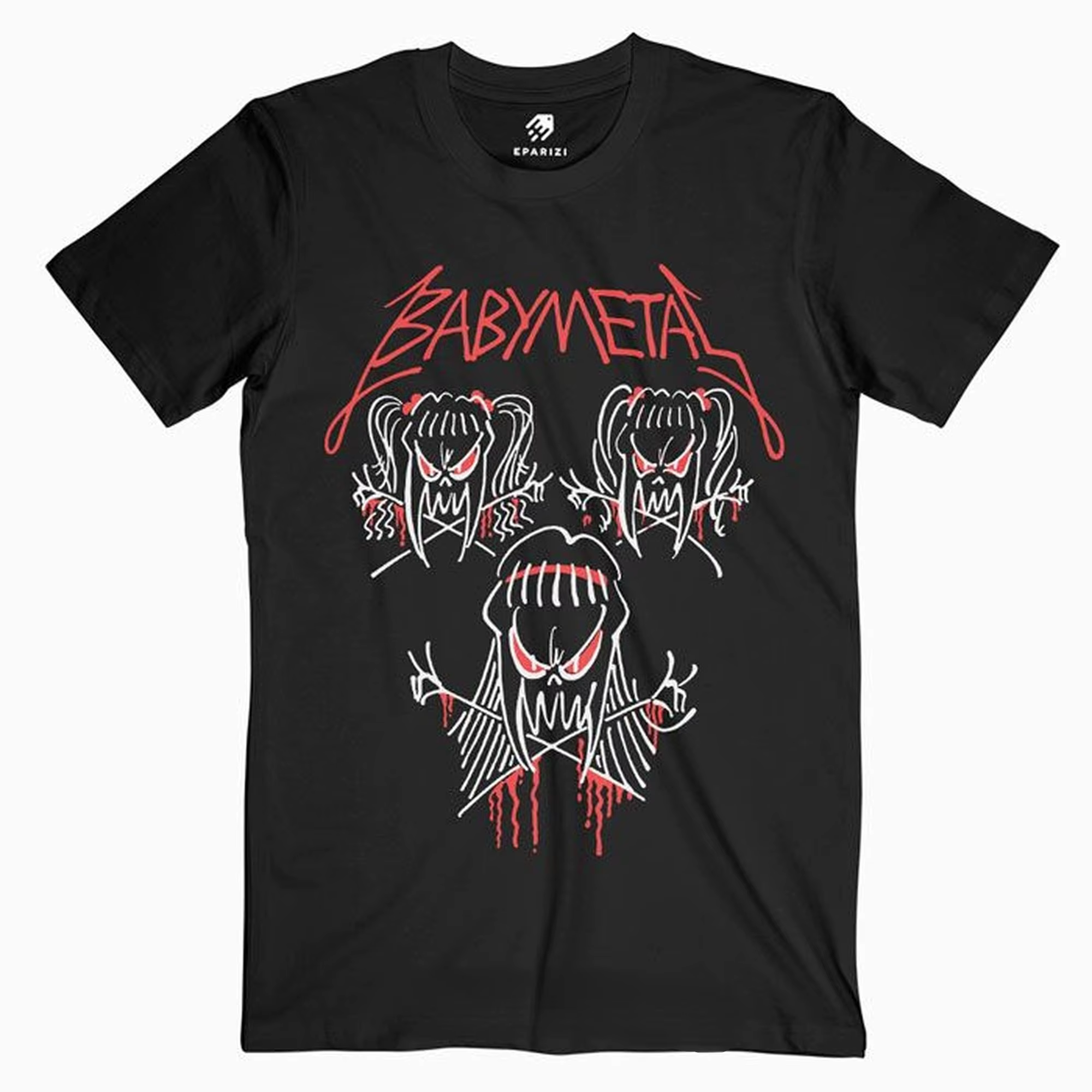 T-shirt d'été taille xS-4XL Babymetal Tour Shirt