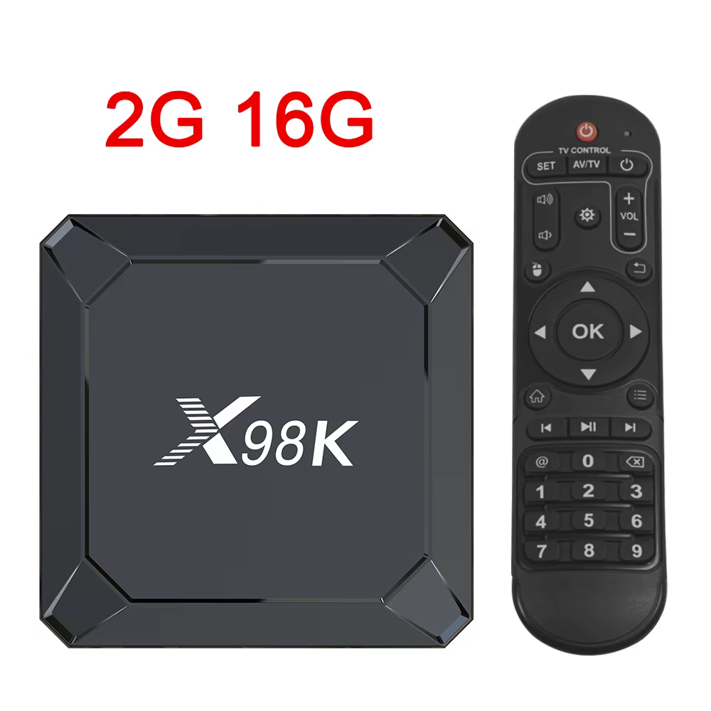 Décodeur intelligent Android 13 8K lecteur multimédia en Streaming décodeur réseau nouveau X98K TV B