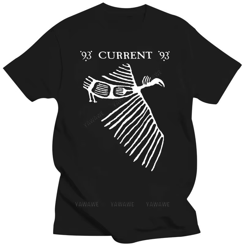 T-shirt noir pour marque scopique, style décontracté, vintage, réimpression actuelle 93, taille S-5X