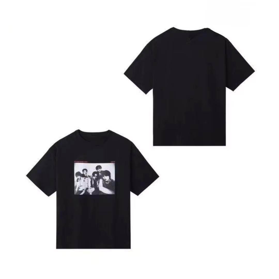 T-shirt graphique CORTIS 2026 Group, homme femme, imprimé photo vintage rétro, manches courtes, déco