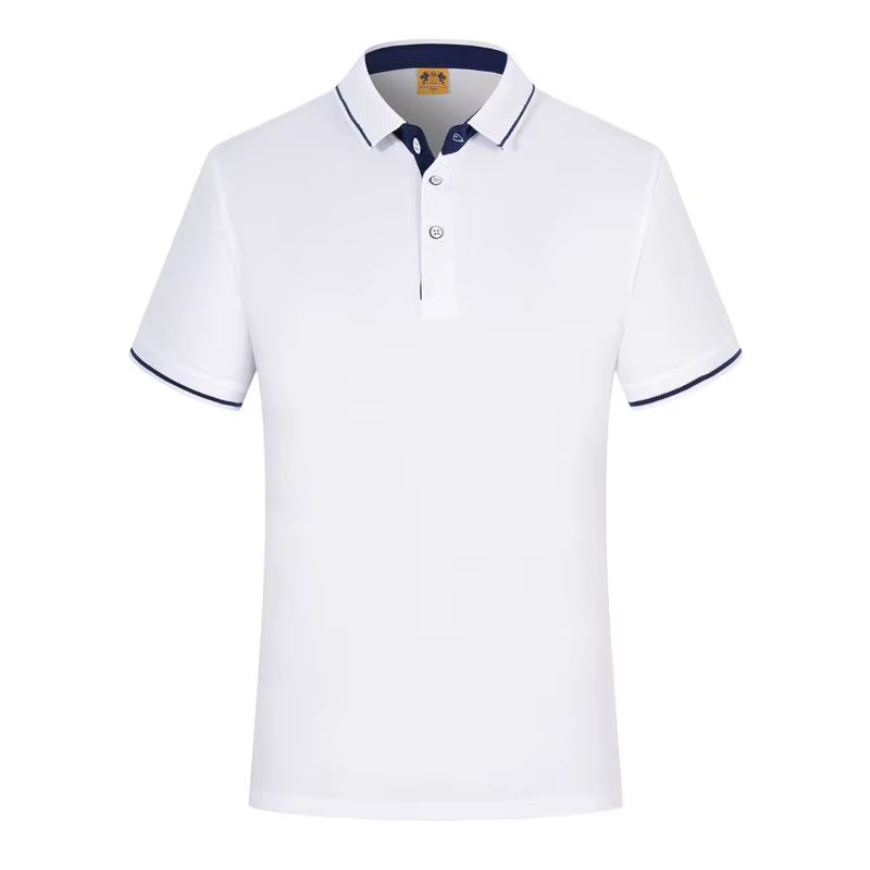 Polo d'entreprise personnalisé outillage revers T-shirt à manches courtes chemise publicitaire brode