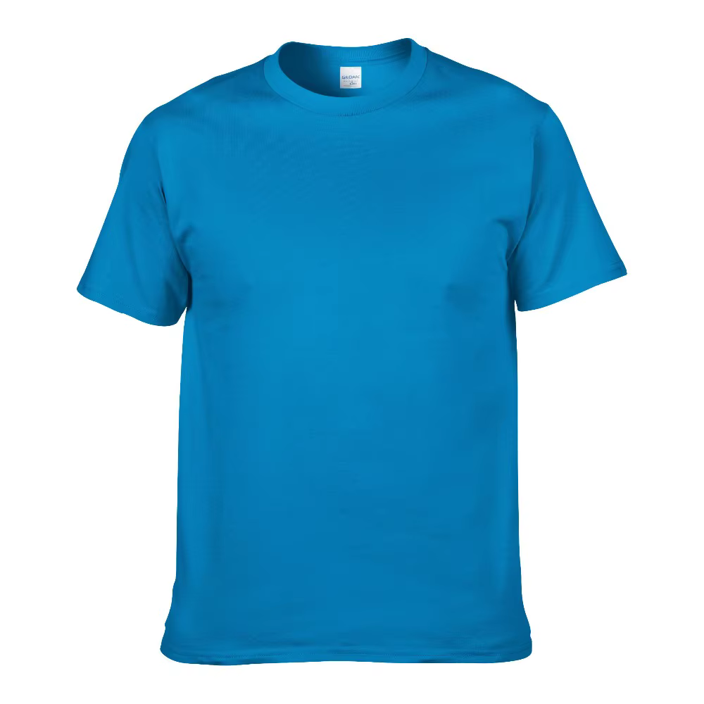 Style d'été haute qualité 100% coton couleur unie t-shirt hommes couleur Pure t-shirts marque à manc