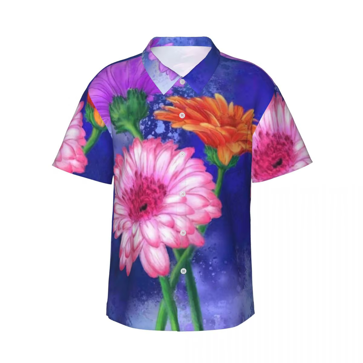 Chemise Hawaïenne à Manches Courtes pour Homme, Vêtement de Plage, Décontracté, Vintage, Respirant, 