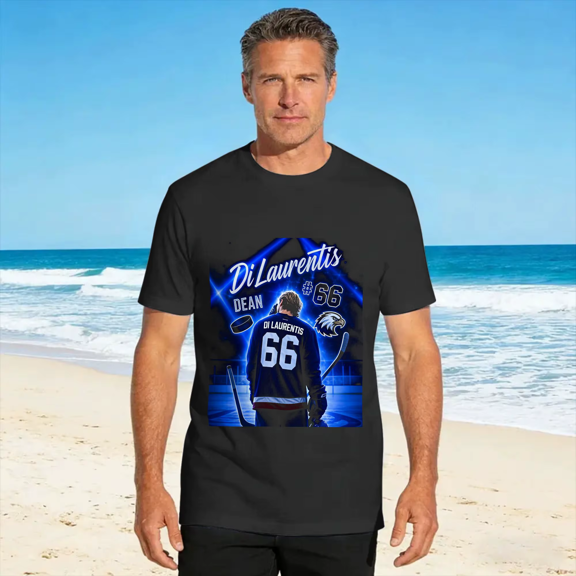 Affiche Off Campus Dean Di Laurentis    T-shirt d'été décontracté en coton confortable grande taill