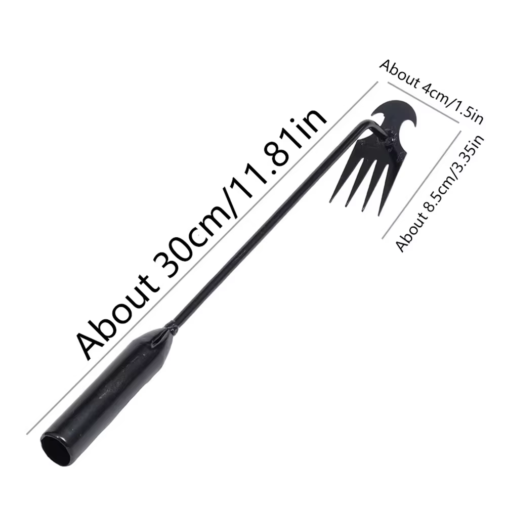 Houe de jardin, outils agricoles, outil pour désherber, outils de jardinage, ustensiles, désherbeur 