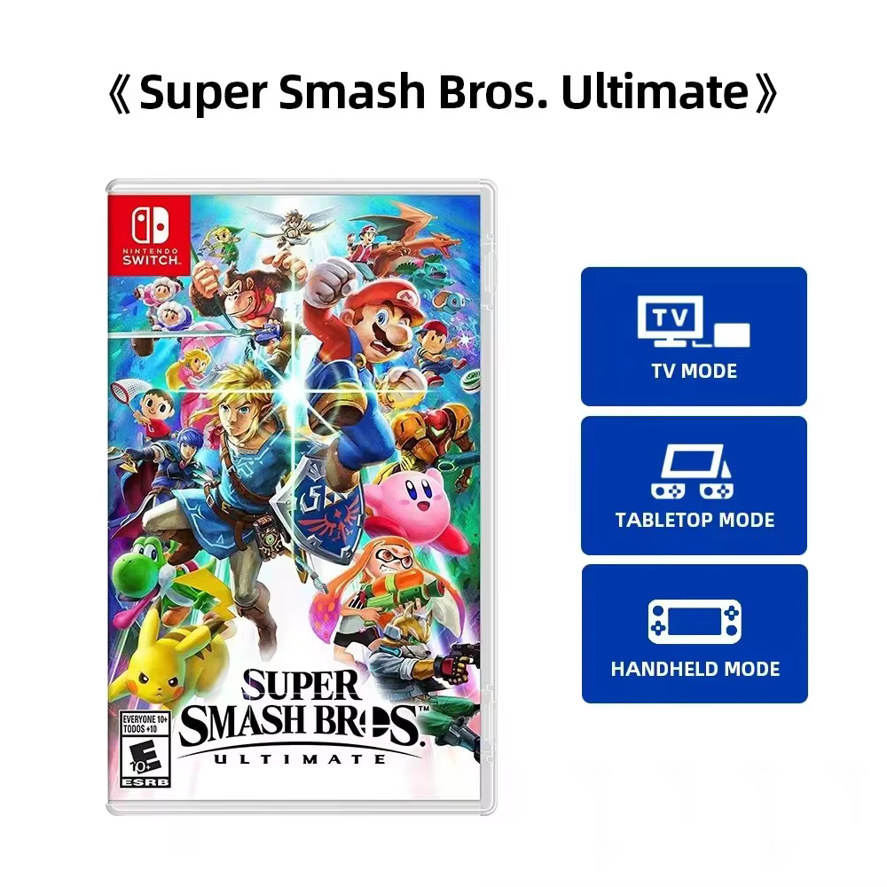 Super Smash Bros. Ultime-Jeu Nintendo Switch Offres Jeux Carte Cartouche Physique Support TV Table M
