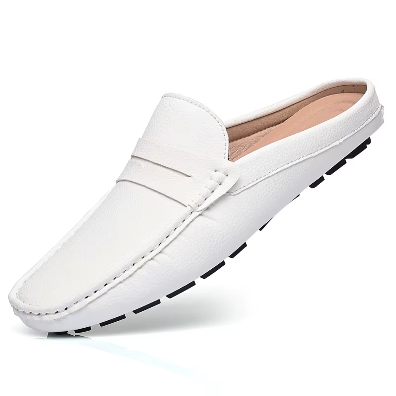 YRZL-Mocassins d'été en cuir PU pour homme, chaussures confortables et respirantes