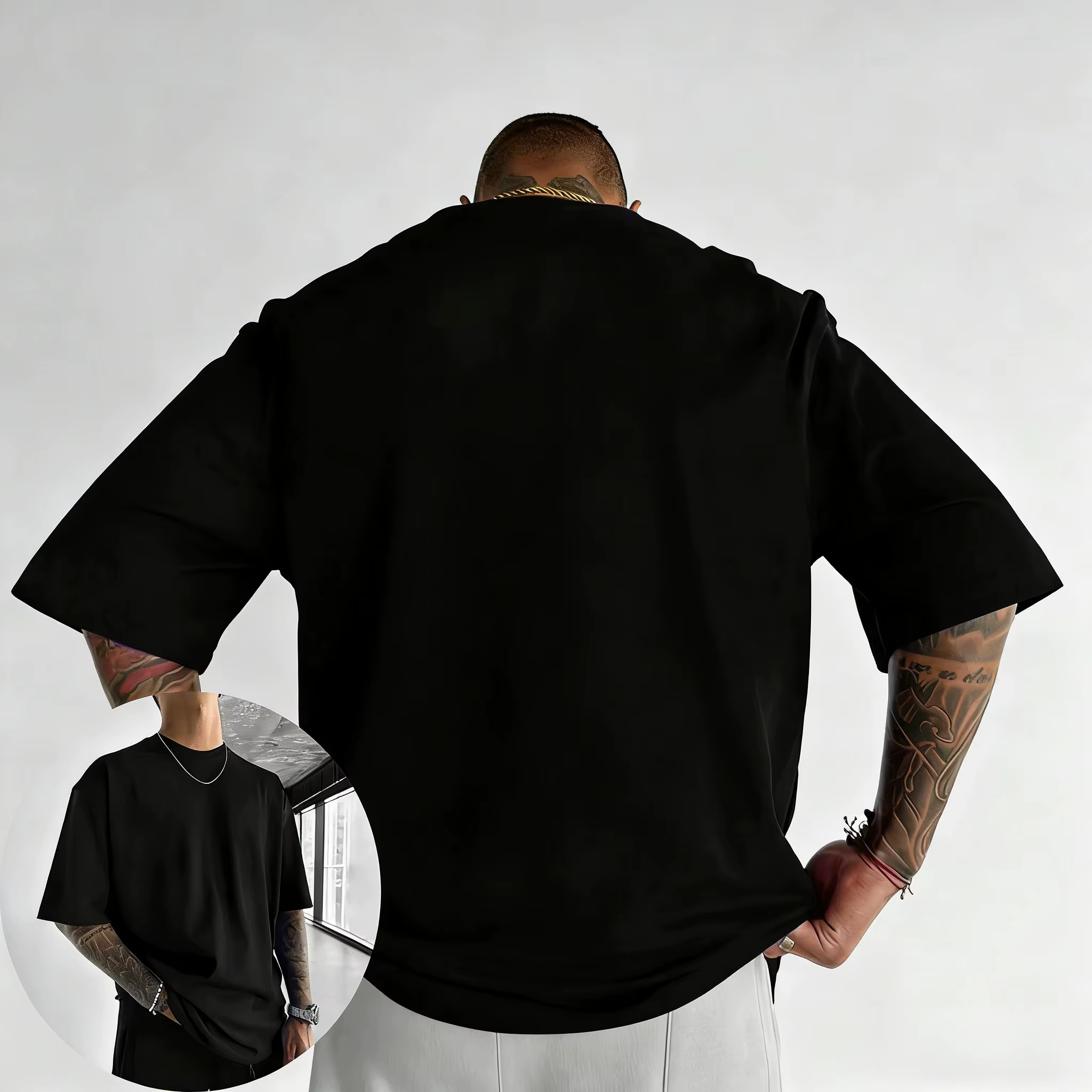 T-shirt en coton imprimé Pokemon Anime Umbrion, haut à manches courtes pour hommes et femmes, ample 
