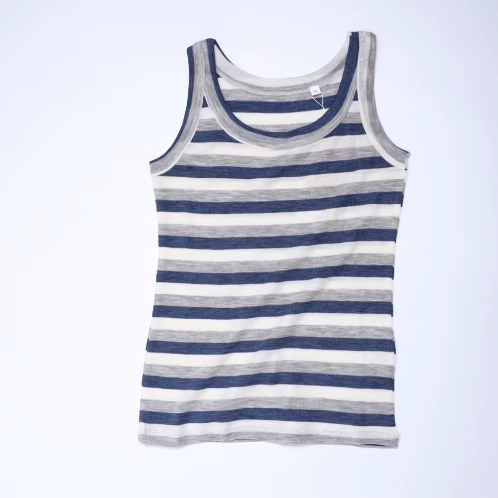 Haut en laine mérinos pour femme, 100% laine précieuse, couche de base mérinos, fibre, course à pied