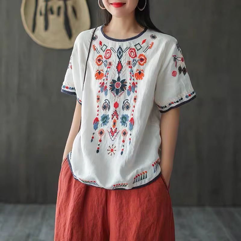 T-shirt femme été 2025 tenue haut à manches courtes femme graphique pas cher vêtements esthétique Ba