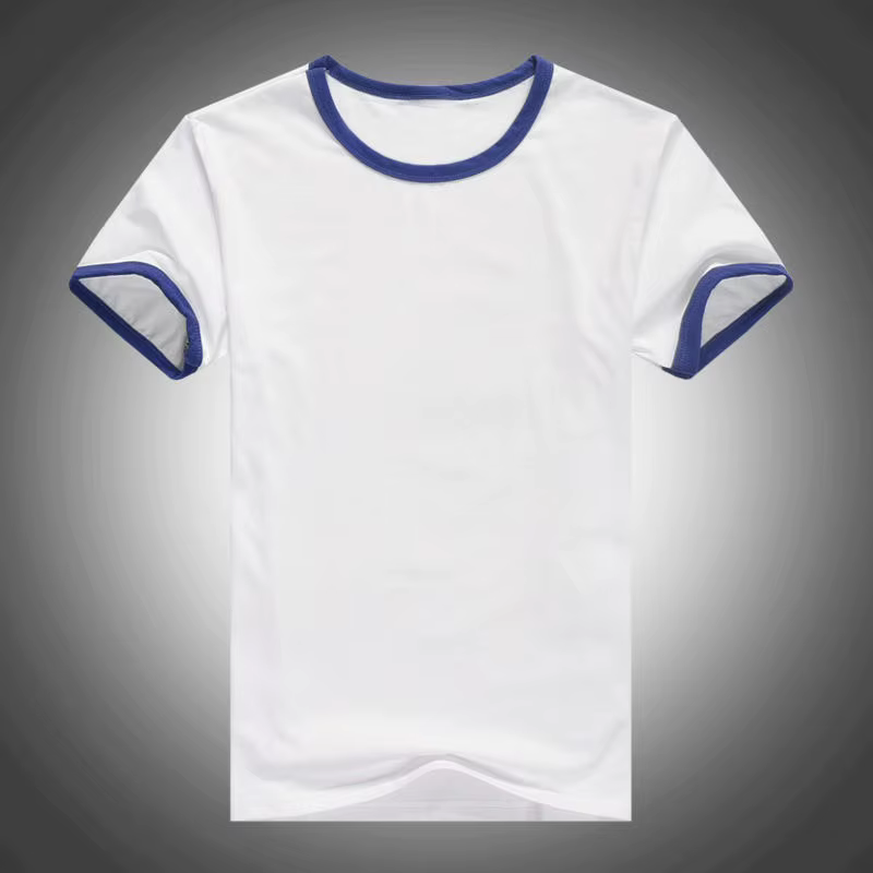 T-shirt blanc pur 100% coton pour femme 2024