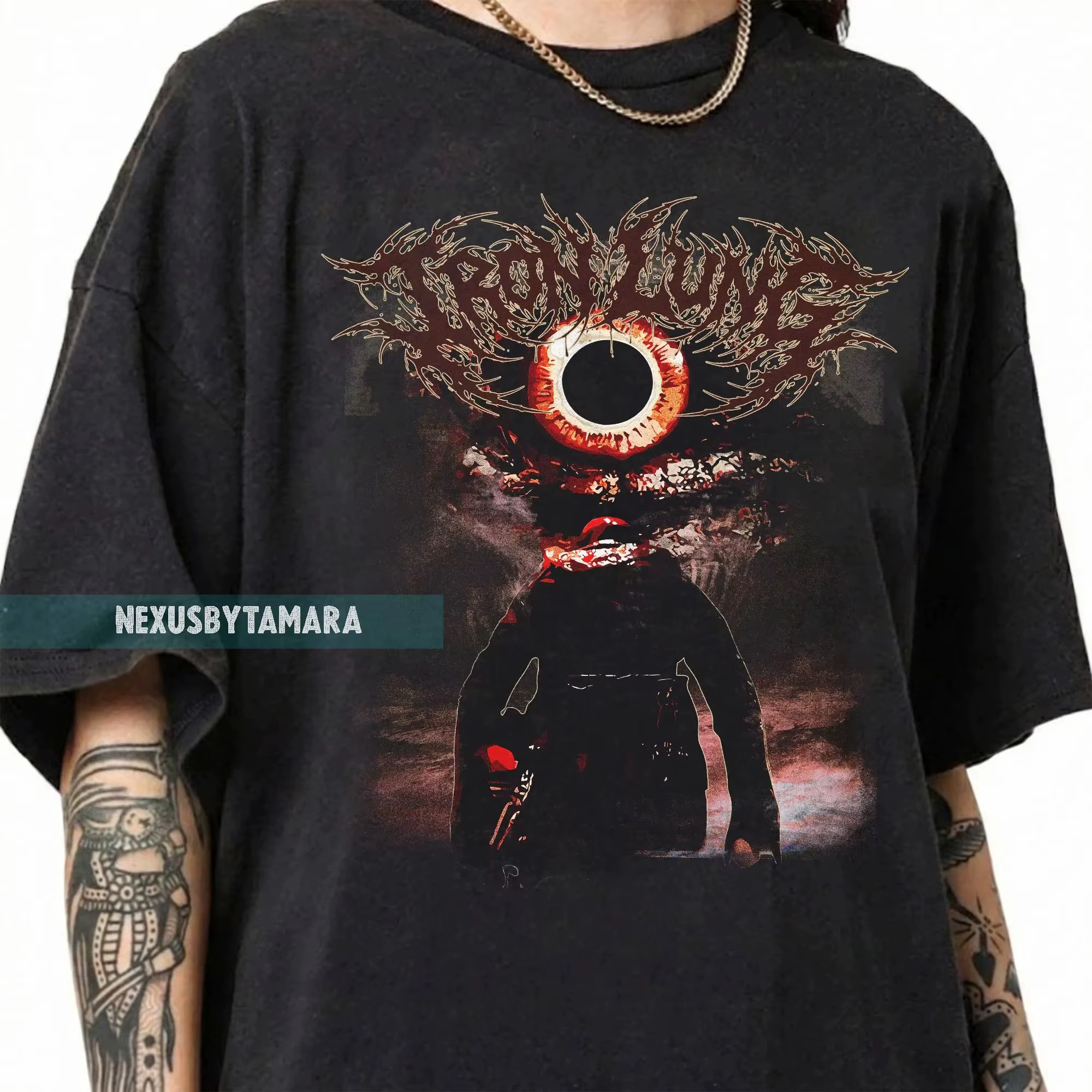 T-shirt vintage Iron Lung des années 90, T-shirt graphique Markiplier, T-shirt sur le thème des film