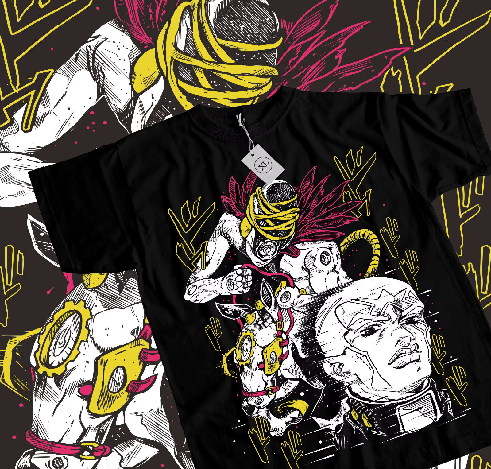 T-shirt Manga Made in Heaven, JoJo's Ives Arre Adventure, Anime Shirt