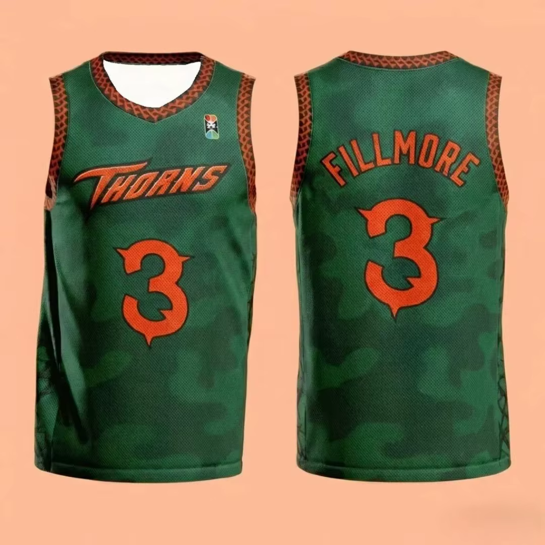 T-shirt personnages de film GOAT, T-shirt de basket-ball dessin animé, maillot de sport d'été à séch