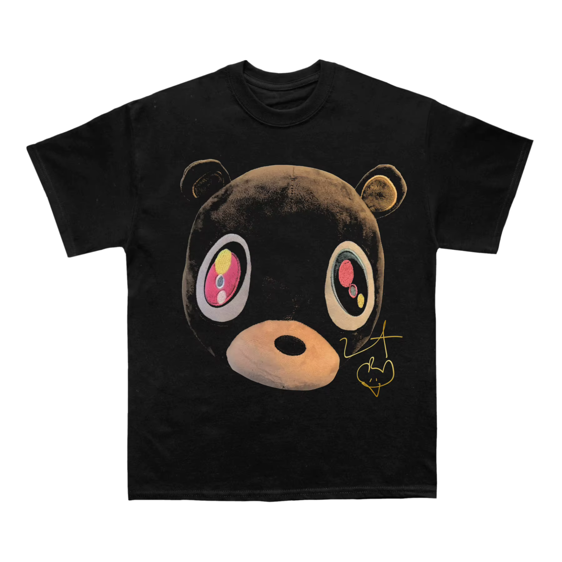 T-shirt graphique unisexe Kanye West Ye - 2026 album BULLY - col rond 100% coton manches courtes cou
