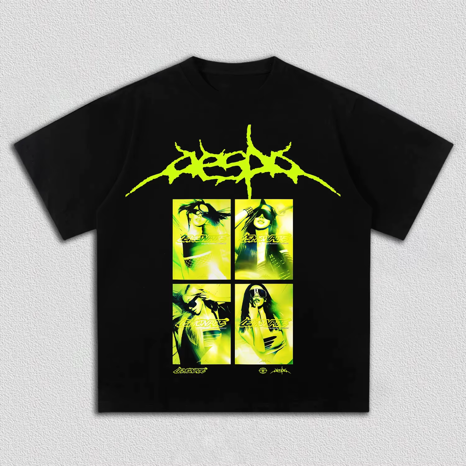 T-shirt K-Pop Album Ad Astra Aespa Graphic 2026 Merch 100% Coton Unisexe Homme Femme Y2K Populaire T