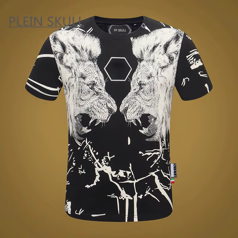 T-shirt unisexe à manches courtes pour hommes, haut de luxe, punk, hip hop, fitness en plein air, sp