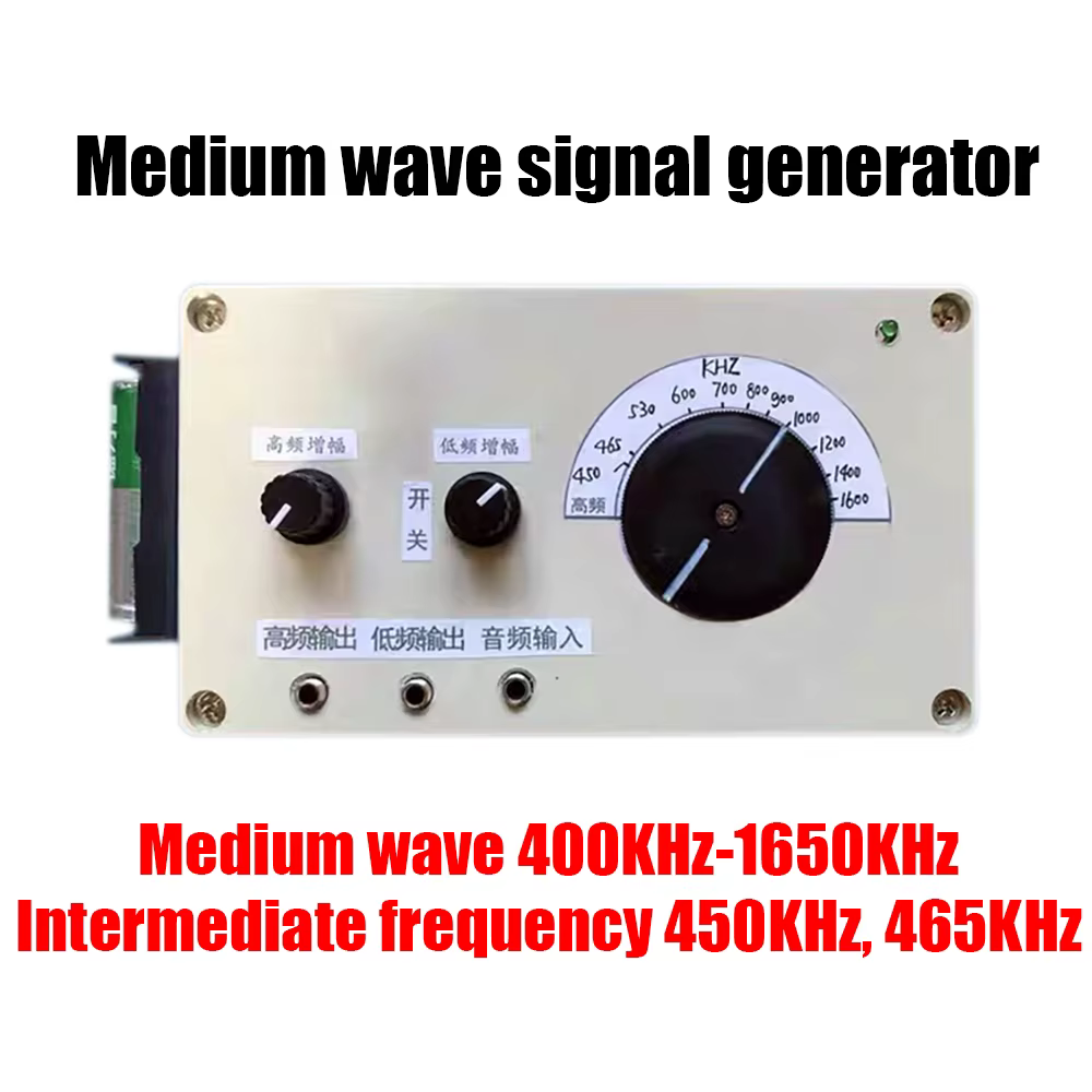 5mhz-18mhz 400khz-1650khz AM FM deux bandes trois bandes générateur de Signal Radio transmetteur san
