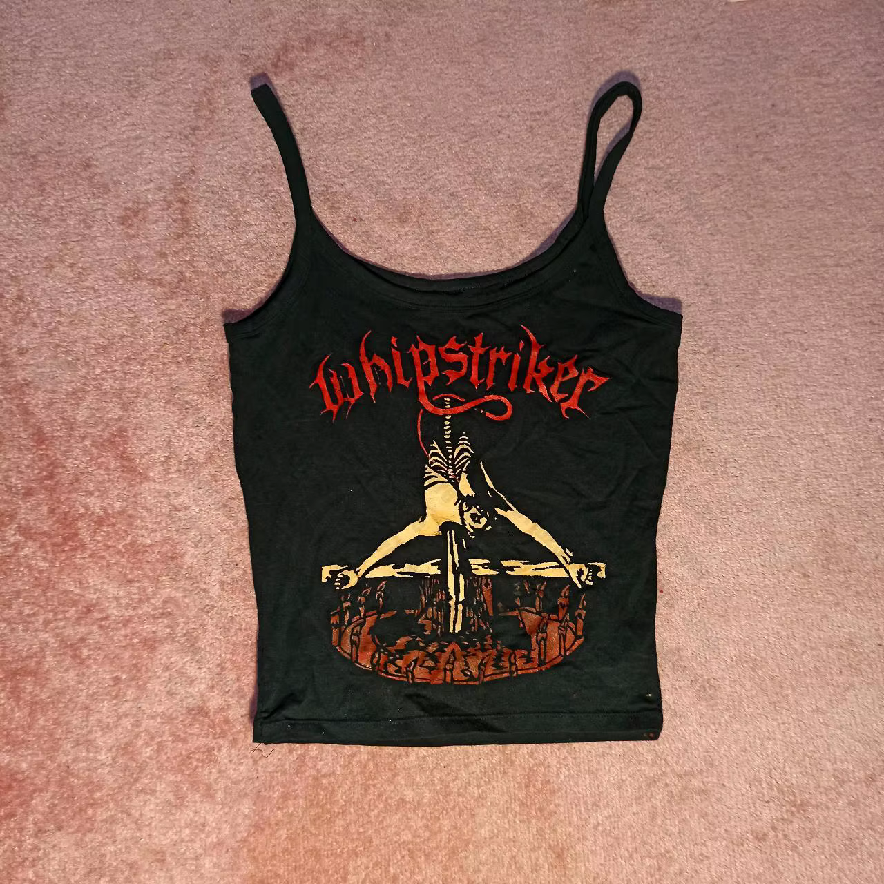 Haut court sexy avec bretelles pour femmes, vêtements féminins, vêtements vintage des années 90, vêt