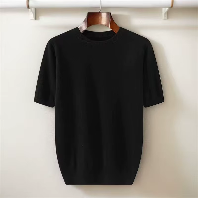 T-shirt en laine de cachemire mérinos super fine pour hommes, couche de Base, chemise mérinos, respi