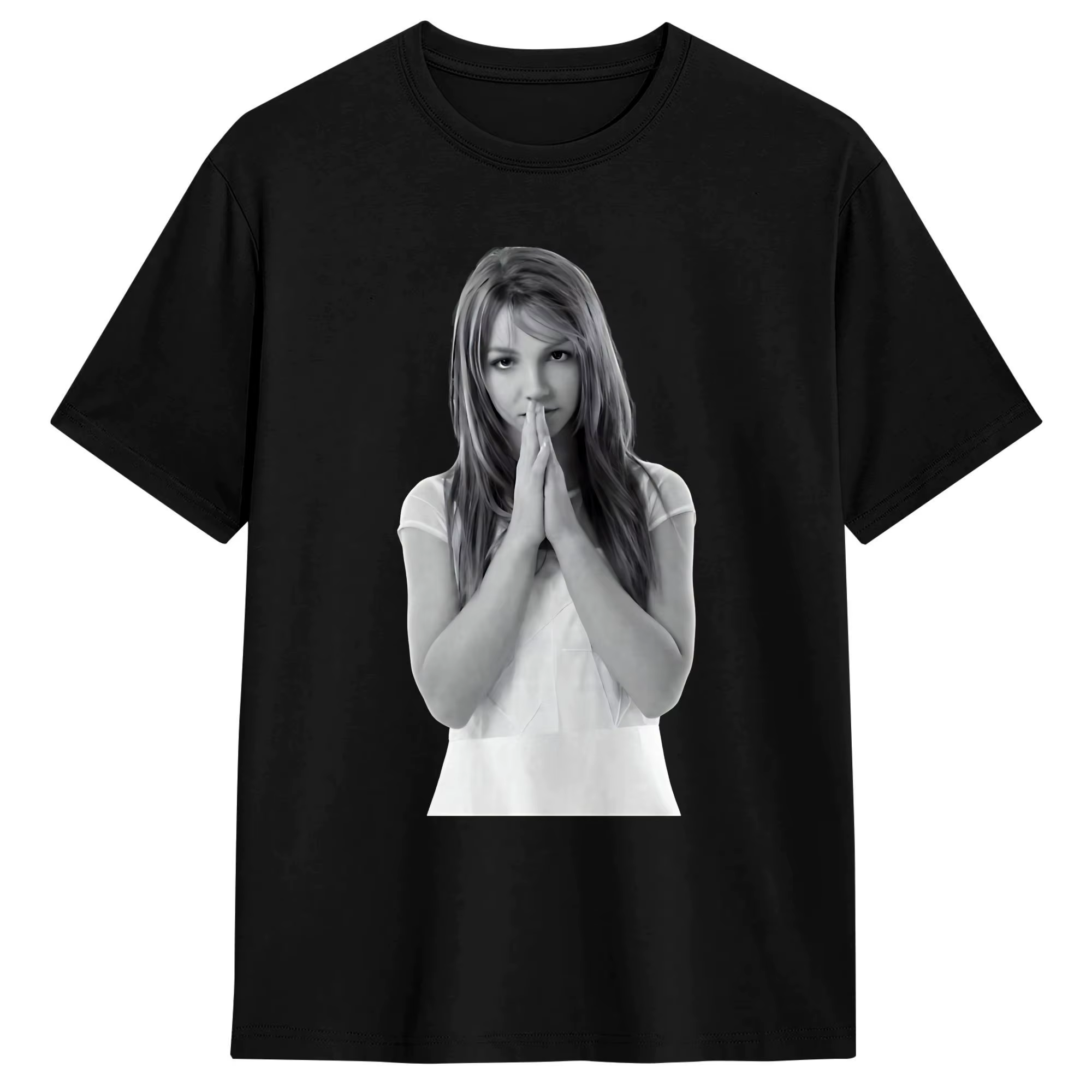 T-shirt vintage Beach Singer B-Britneys Spears, t-shirts de loisirs en coton pour hommes, vêtements 