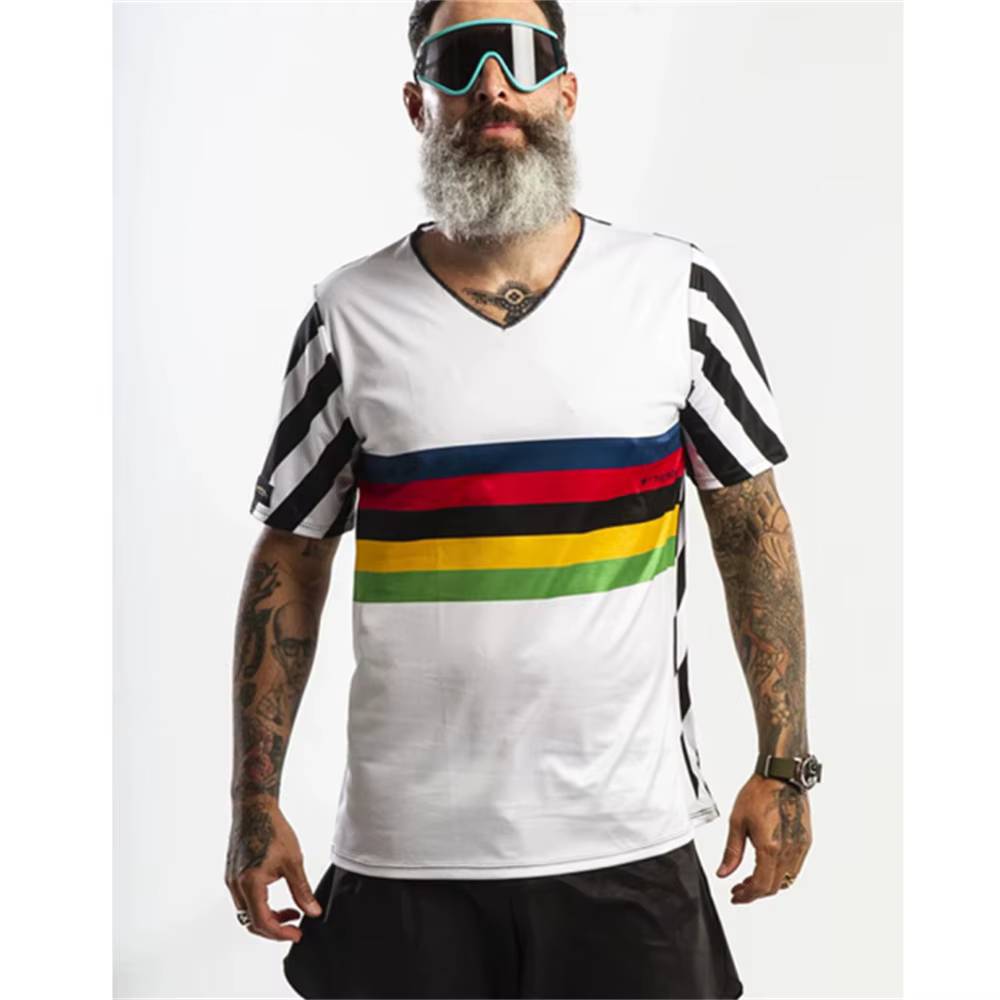 Love The oto Performance Run Shirt pour hommes, Économie à manches, Maillots de course, Vêtements de