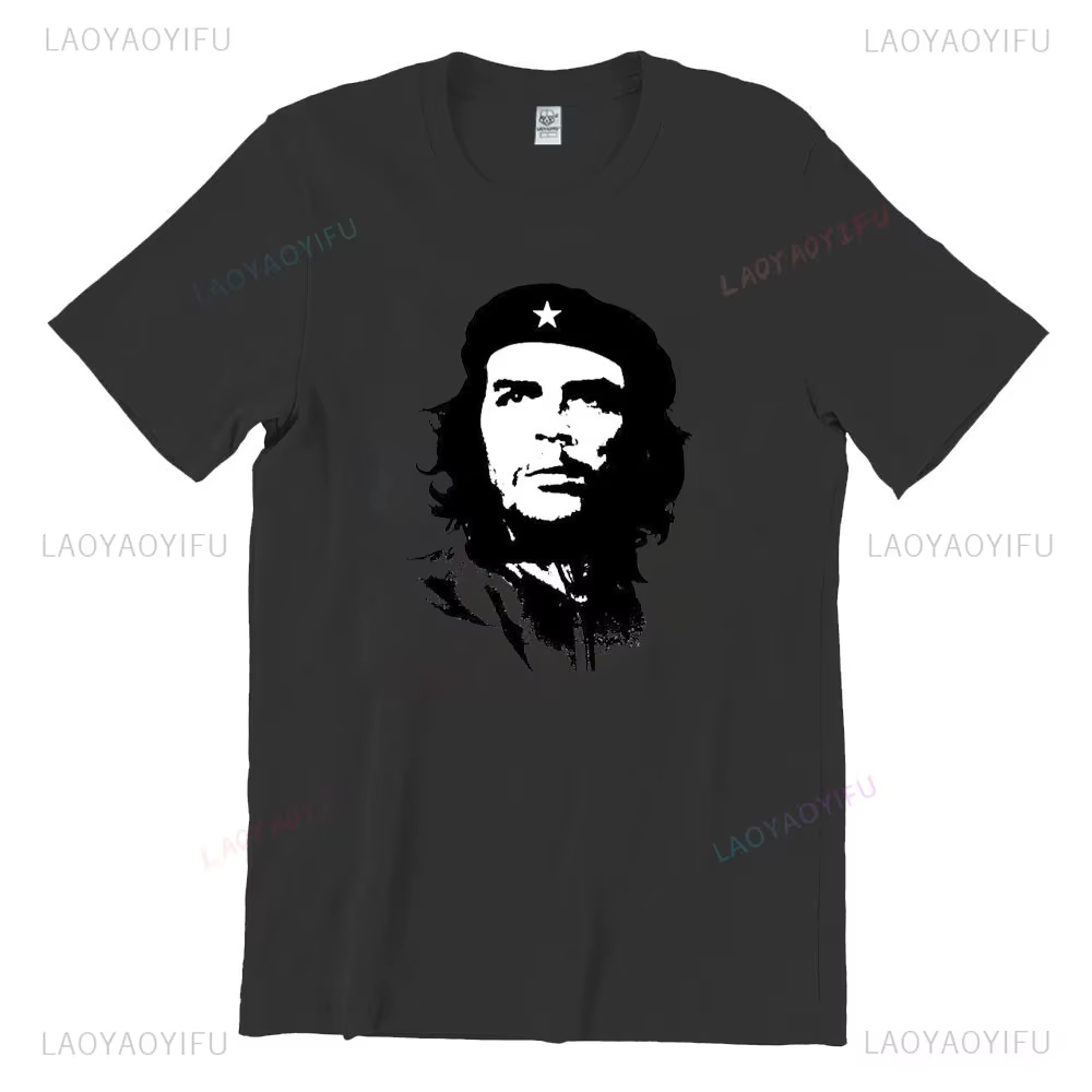 Che Guevara chemise rebelle chemise cubaine Guerrilla révolution t-shirt décontracté à manches court