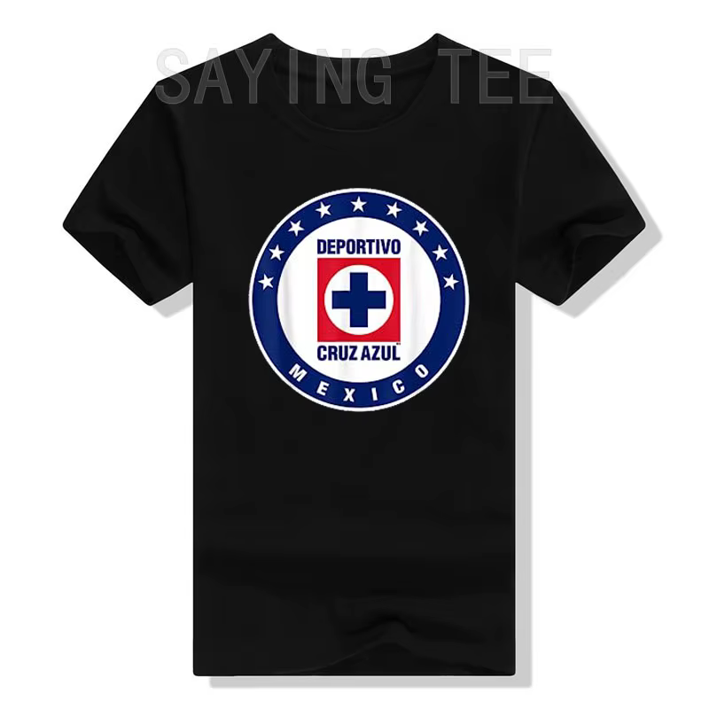 T-shirt Cruz Azul Gear avec notre collection exclusive, T-shirt graphique Cruz Azul GérSupport, Top 
