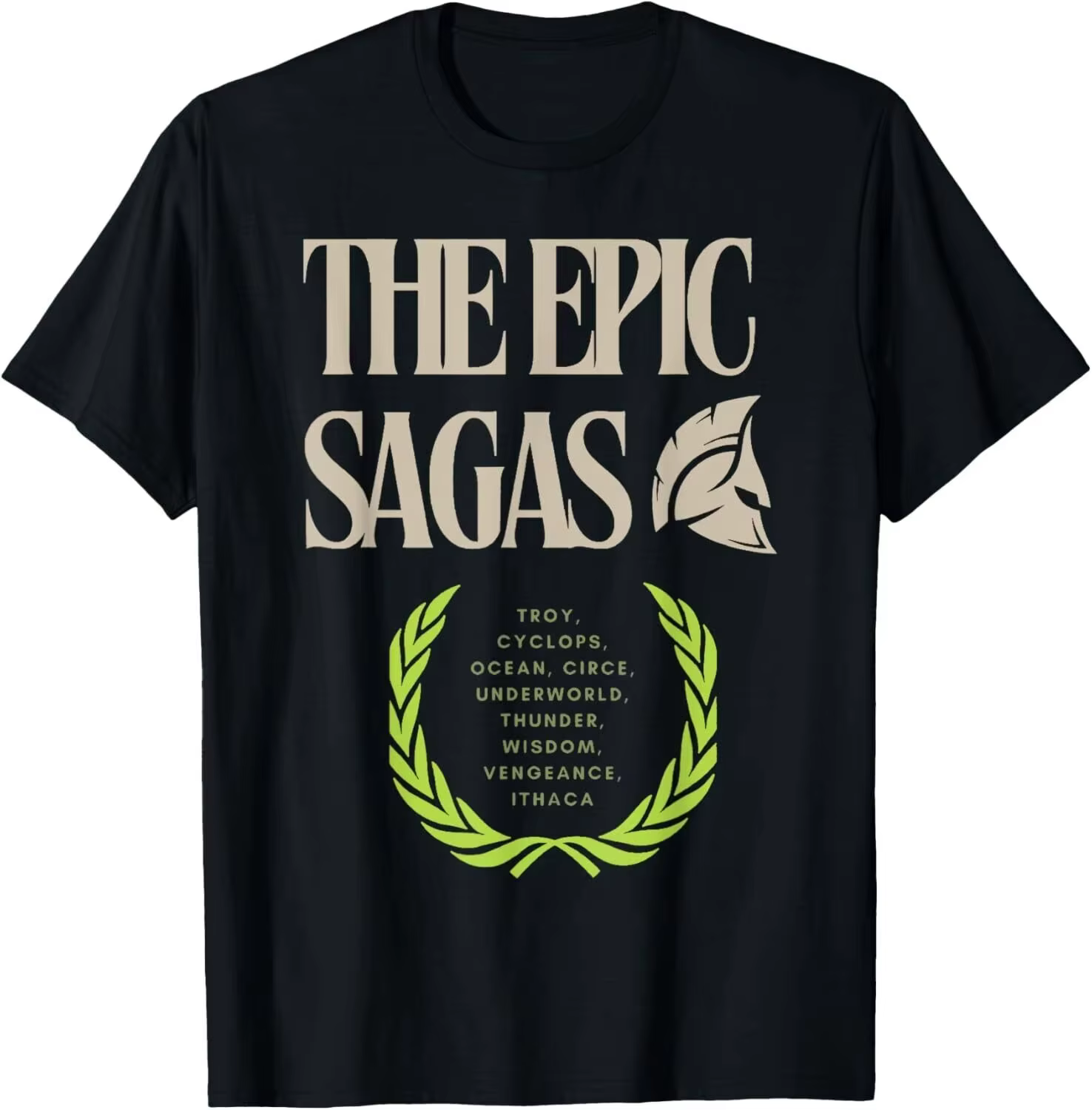 L'épique Sagas cadeau Odysseus Musical T-Shirt Design unisexe Streetwear coton été hommes haut pour 