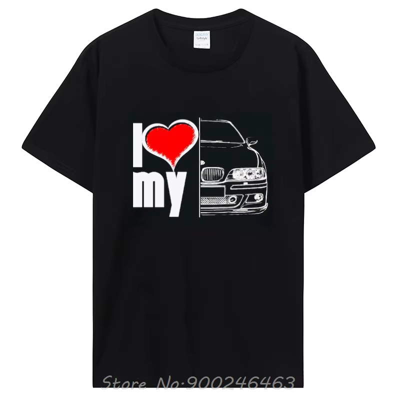 T-shirt surdimensionné j'aime mon E39 Touring M5 Tuning EDM T-shirt conception graphique impression 