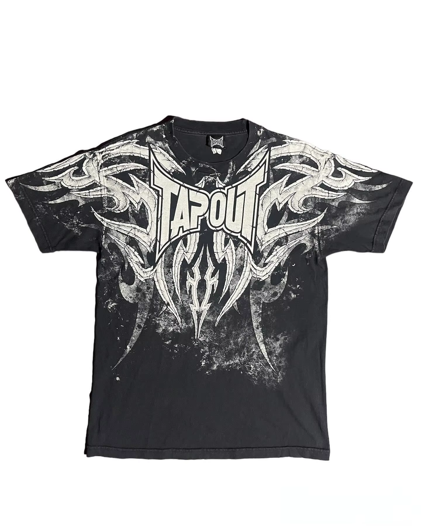 TAPOUT haute qualité coton lavé t-shirt gothique cravate-teinture graphique imprimé t-shirt Y2k surd