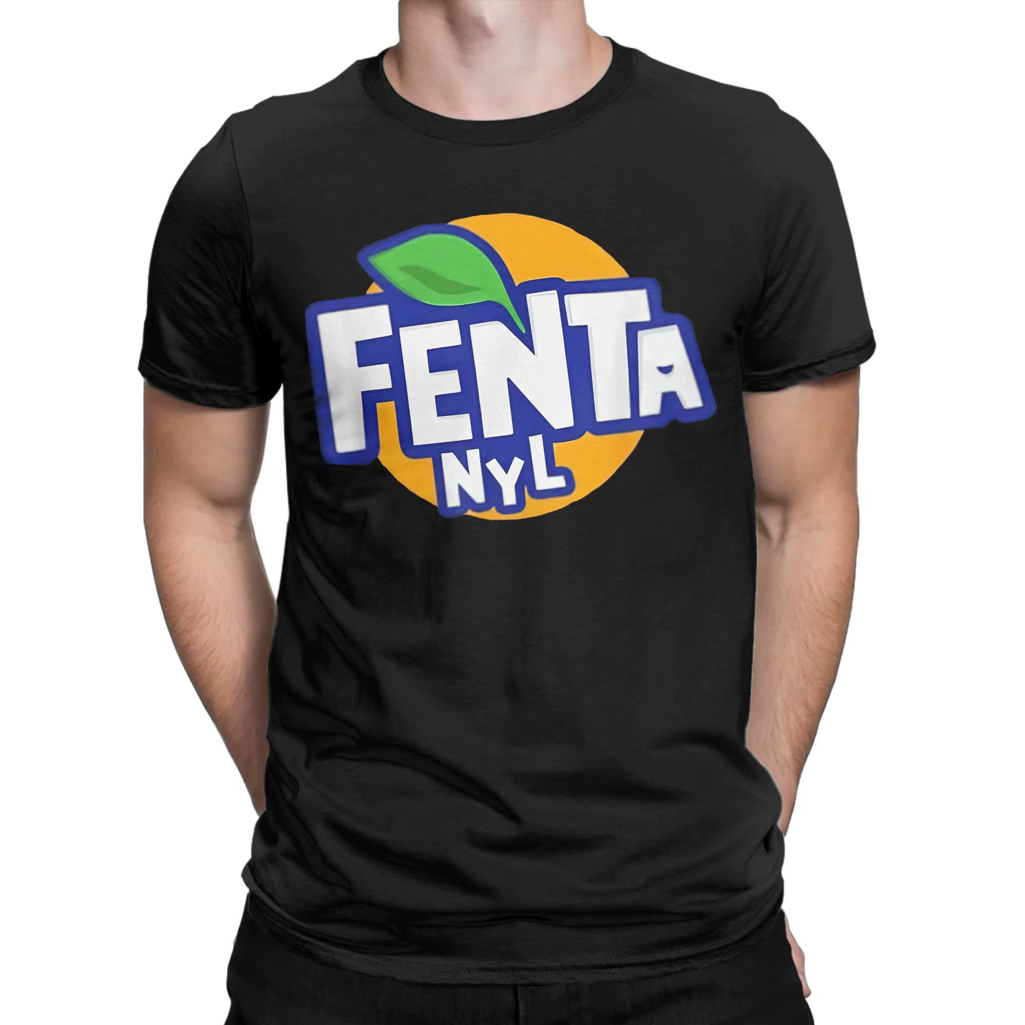 F-Fenta NYL hommes femmes t-shirt nouveauté t-shirt à manches courtes col rond T-Shirts graphique im