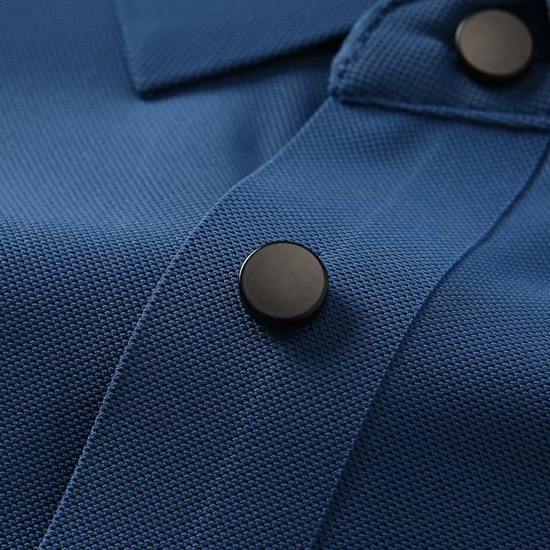 YJKVUR 2026 Nouvelle Collection Été – Polo Homme 3 Boutons Décontracté pour le Travail, T-shirt Séch