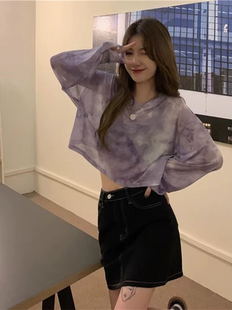 T-shirt décontracté pour femmes, résistant au soleil, sexy, simple et confortable, pour adolescents