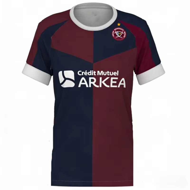 Maillots de rugby français 25_26 TOP14 imprimés en 3D pour l'entraînement, respirants, séchage rapid