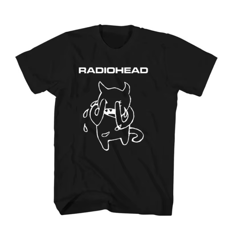 Radiohead t-shirt femmes rétro classique t-shirt tournée nord-américaine Rock garçons Camisetas Homb