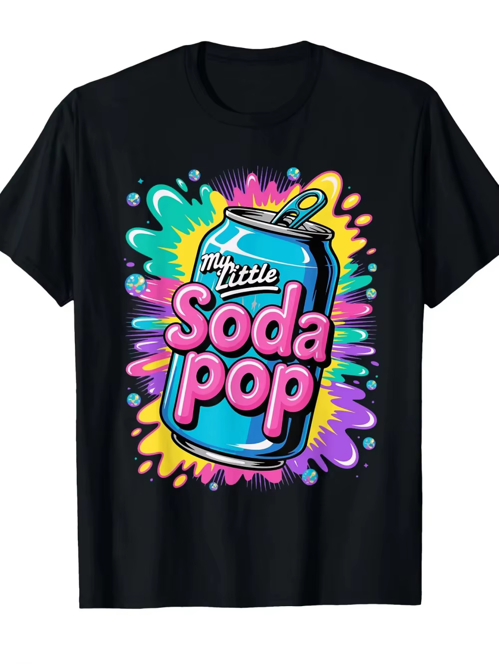 T-shirt My Little Soda Pop pour enfants, T-shirt K-Pop, musique coréenne, anime, rap, hip-hop, vêtem
