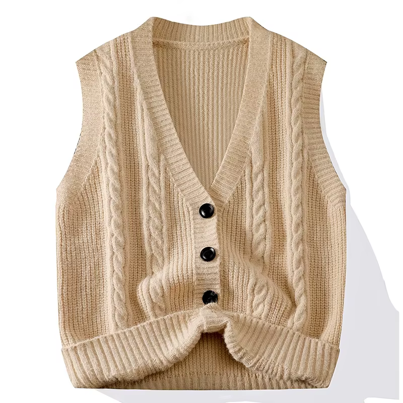 Pull cardigan en tricot pour hommes, manteau décontracté, mode automne et hiver