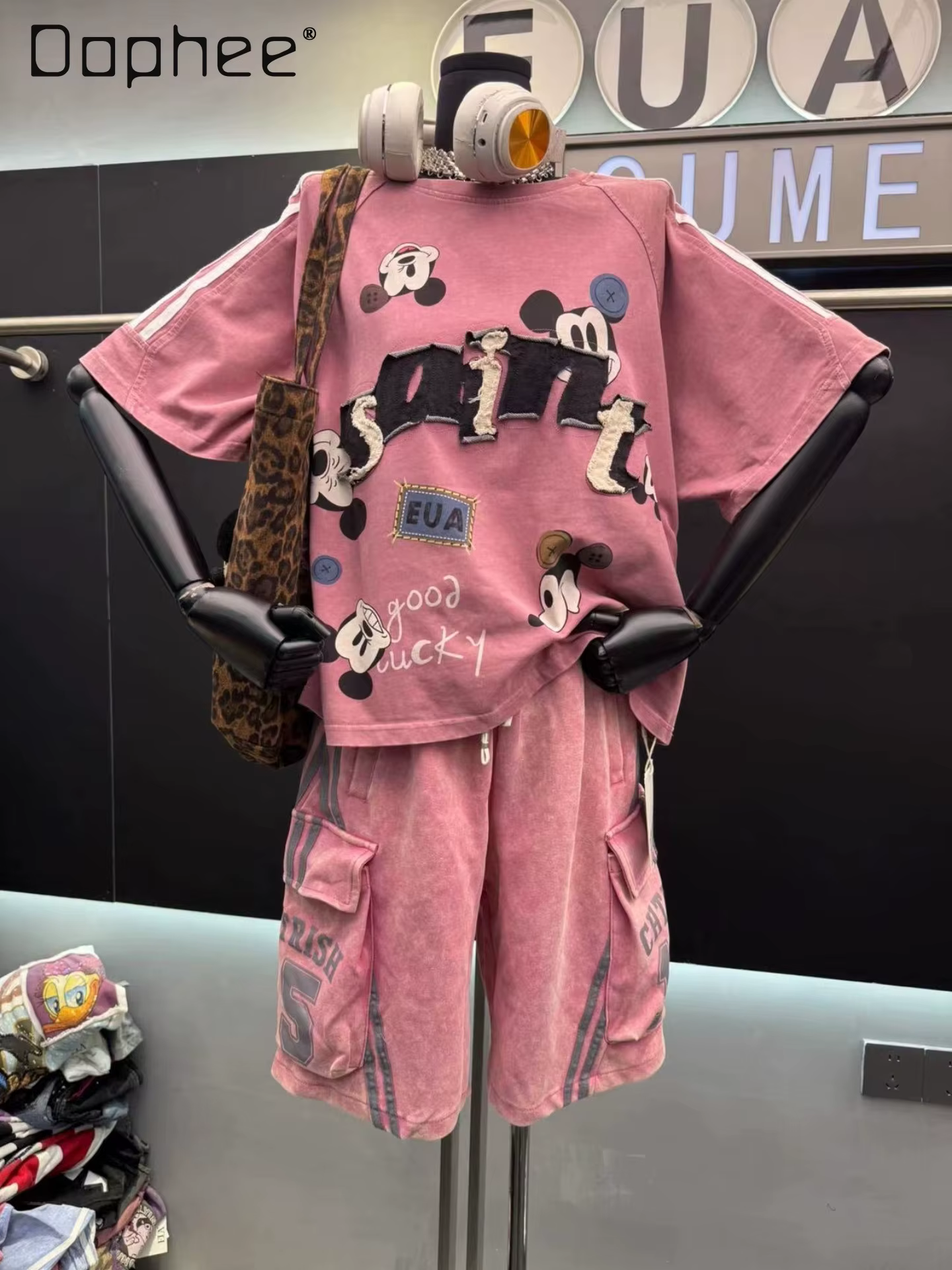 Nouveau T-shirt imprimé à manches courtes pour femme, coupe décontractée, style designer, haut court