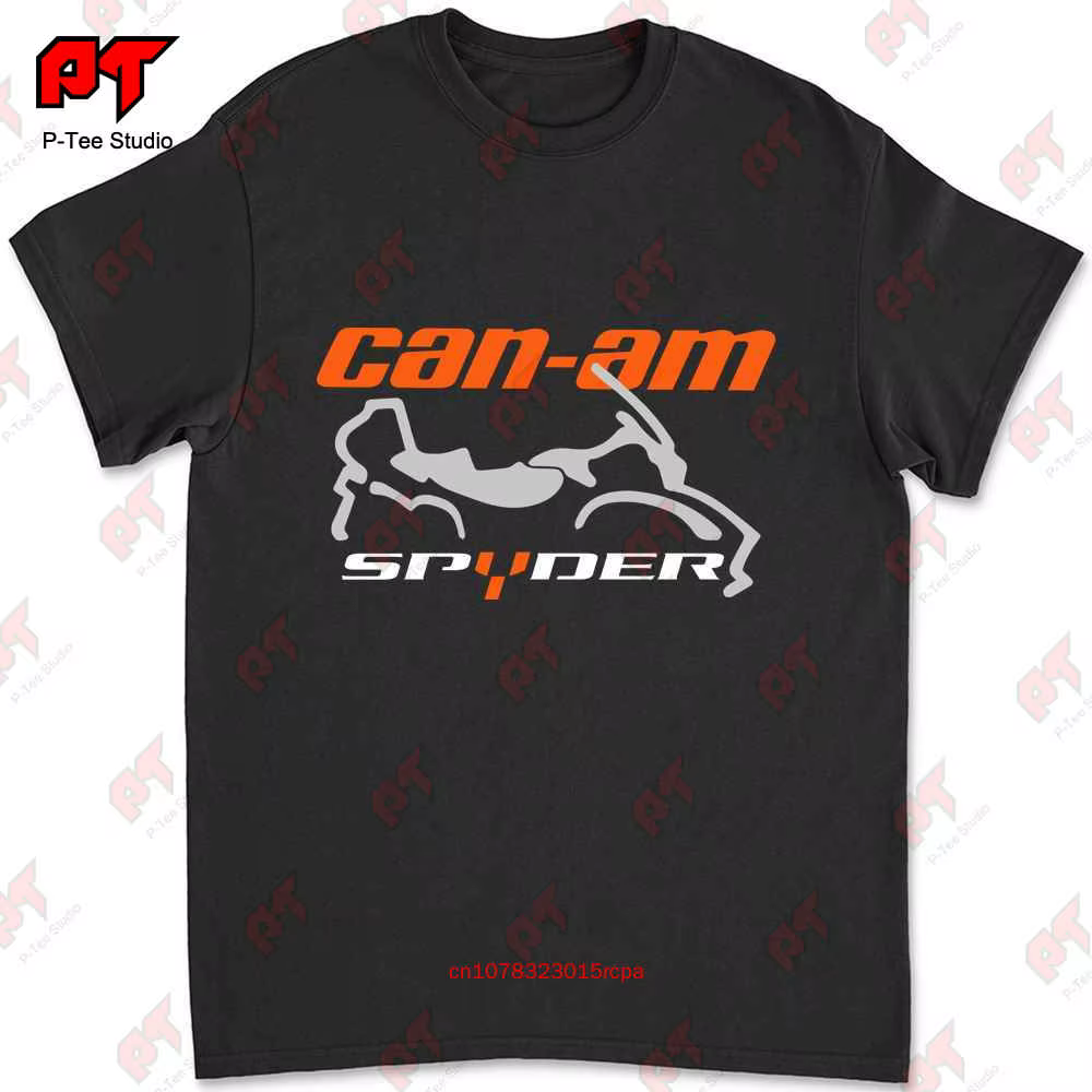 T-shirt Can Am Spyder Racing Logo, R3DB, Nouveau