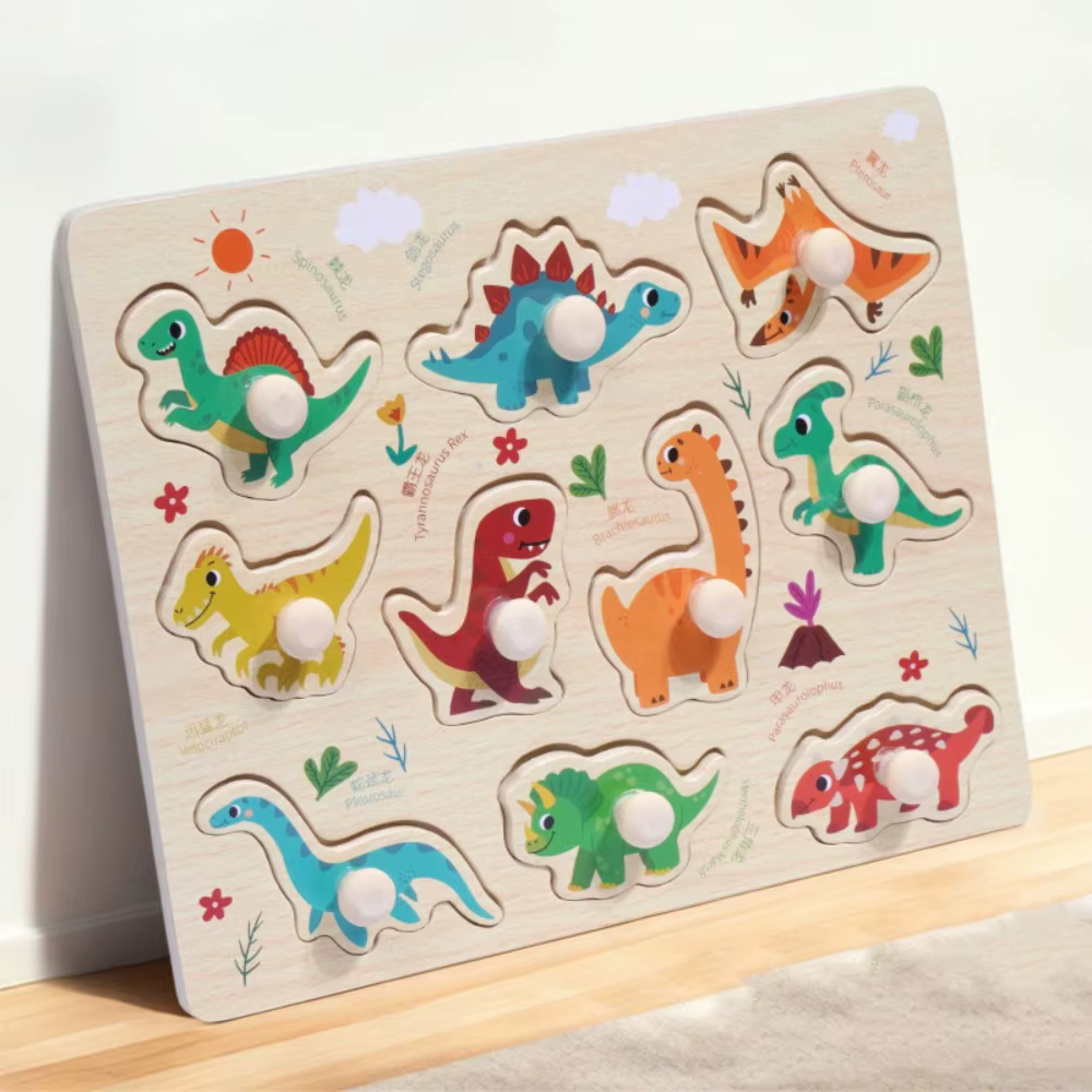 Jouets cognitifs en bois pour bébés, lettres de l'alphabet, véhicules, puzzles 3D, fruits, aides péd