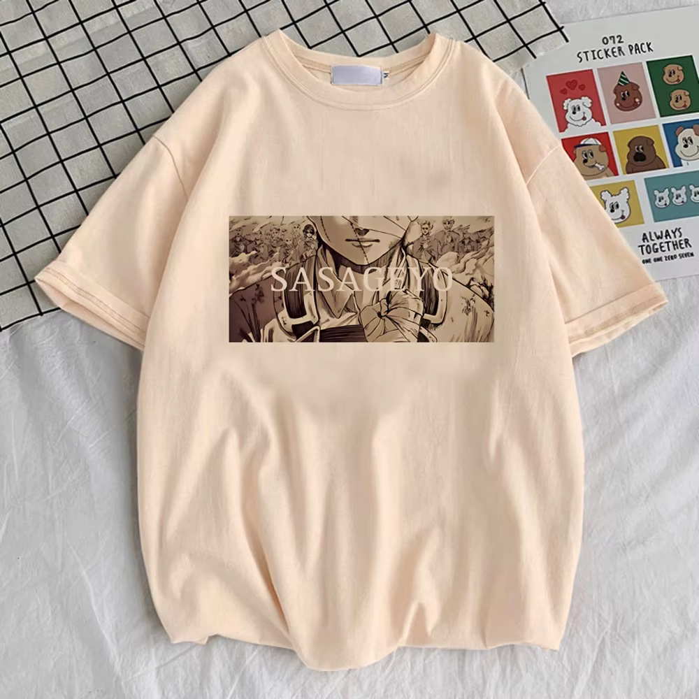 Attaque sur Titan t-shirt fille Vintage Pop Culture confortable numérique top t-shirts streetwear an