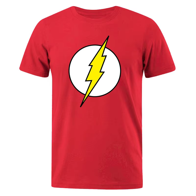 T-shirt The BIG BANG Theory pour hommes, en coton, surdimensionné, décontracté, à manches courtes, a