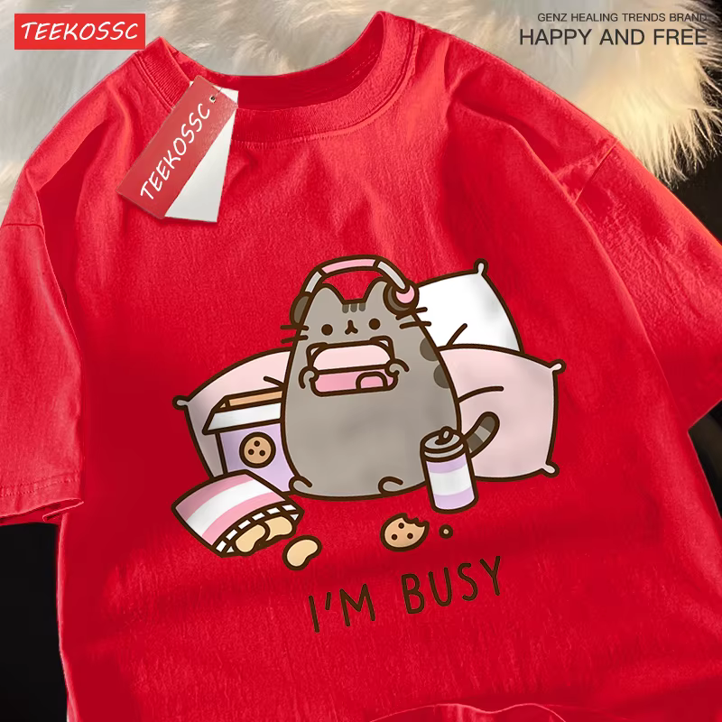 T-shirt en coton pour hommes, vêtements de marque de haute qualité, chemise pour couples