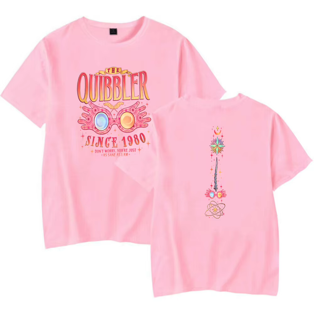Harajuku T-shirt magique double face juste comme sanit comme je suis chemise HP chemises esthétique