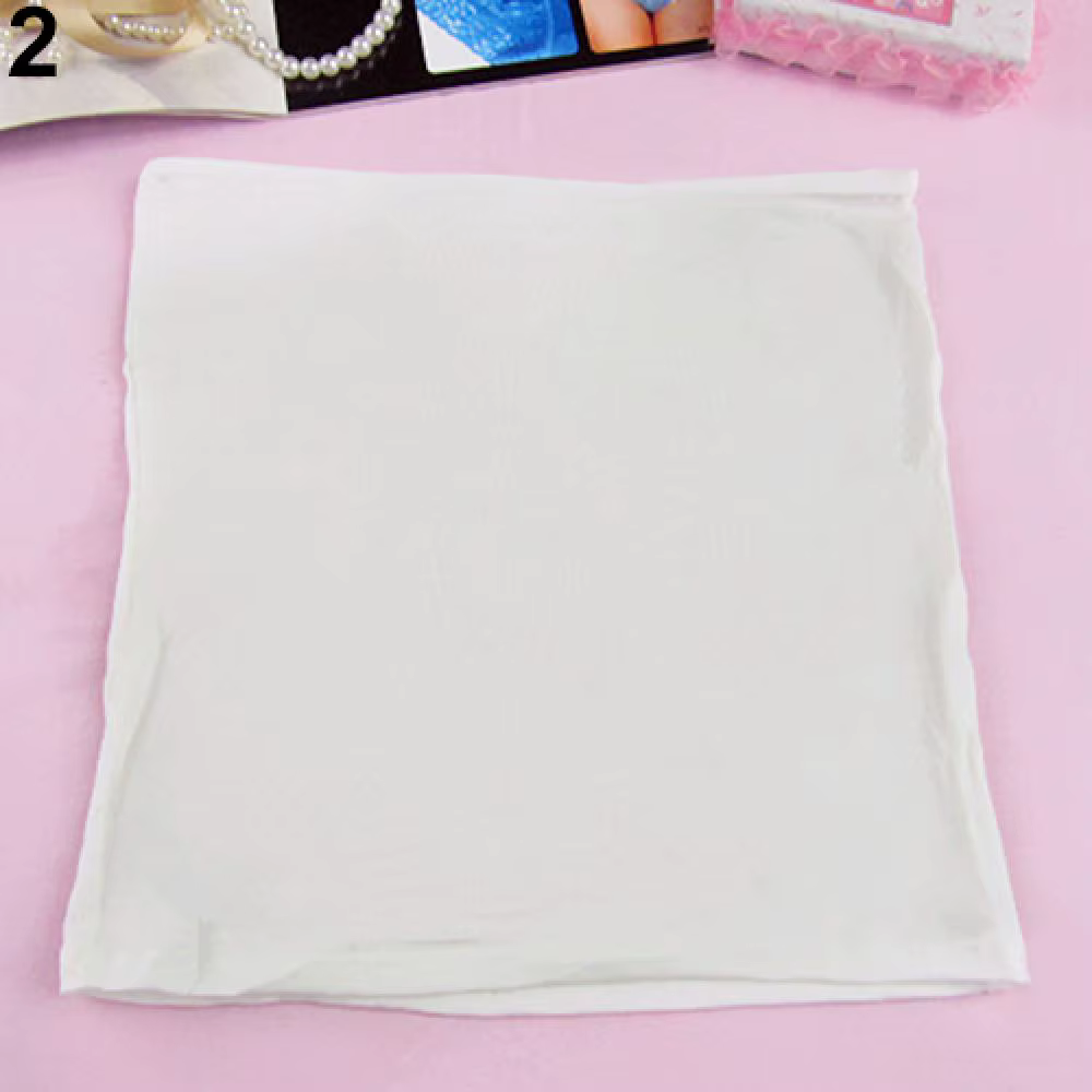 Femmes Boob bustier tubulaire couleur unie court sans bretelles Bandeau débardeur Sexy sans couture