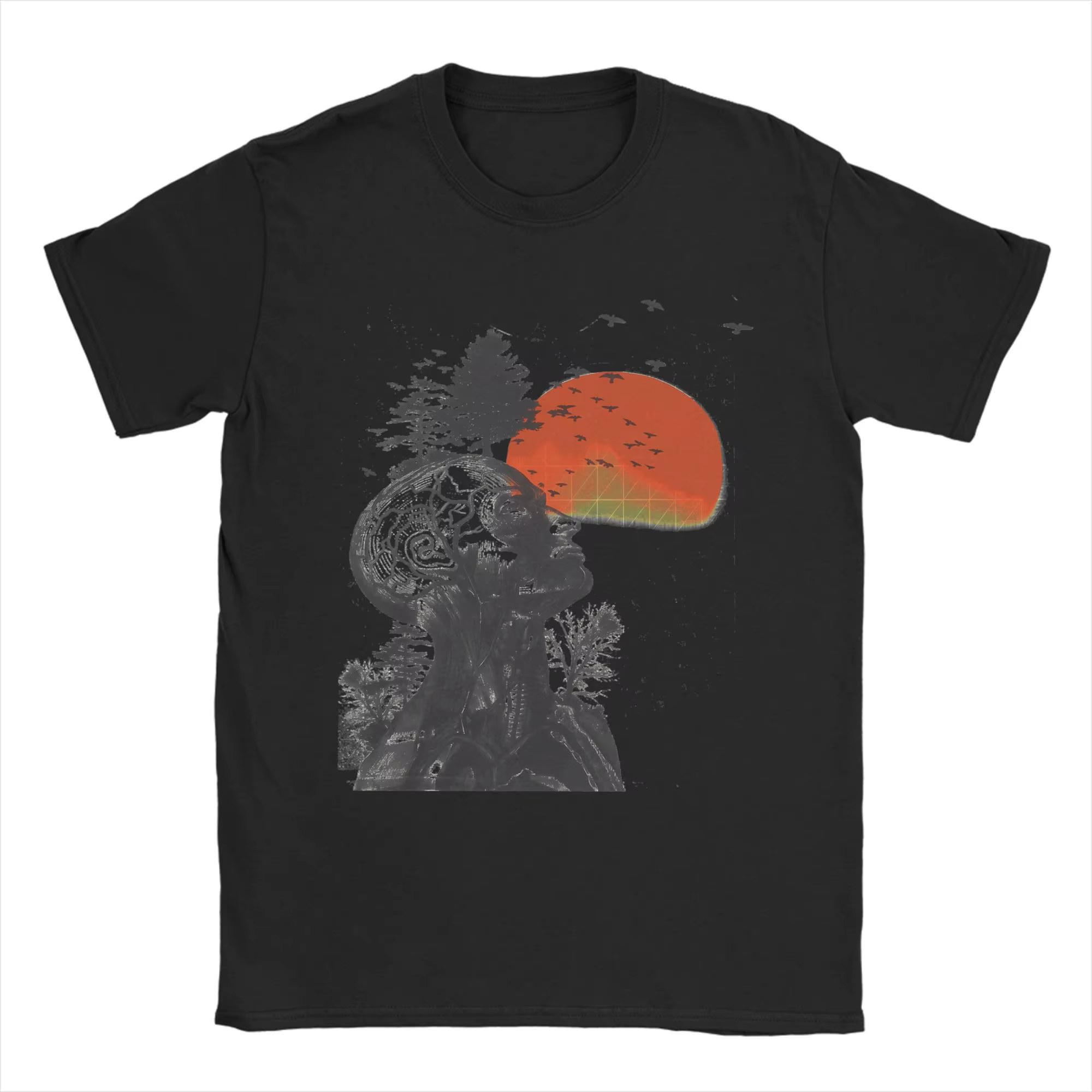 T-shirt Alan Hangover, tendance estivale, cool, pour adulte, en pur coton, col rond, grande taille,