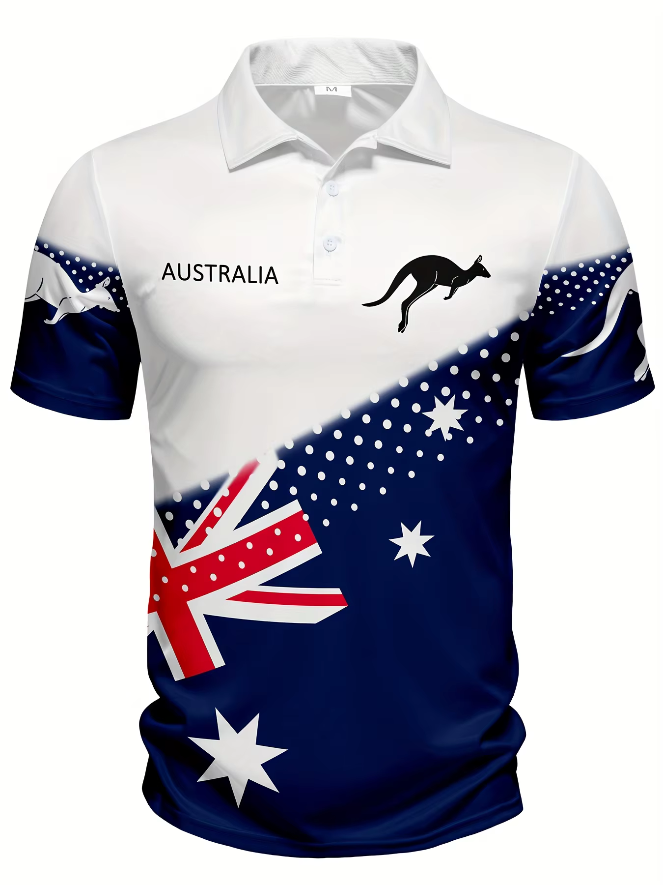 Polo de golf homme tendance urbaine et mature, style australien color-block, confortable et élégant,